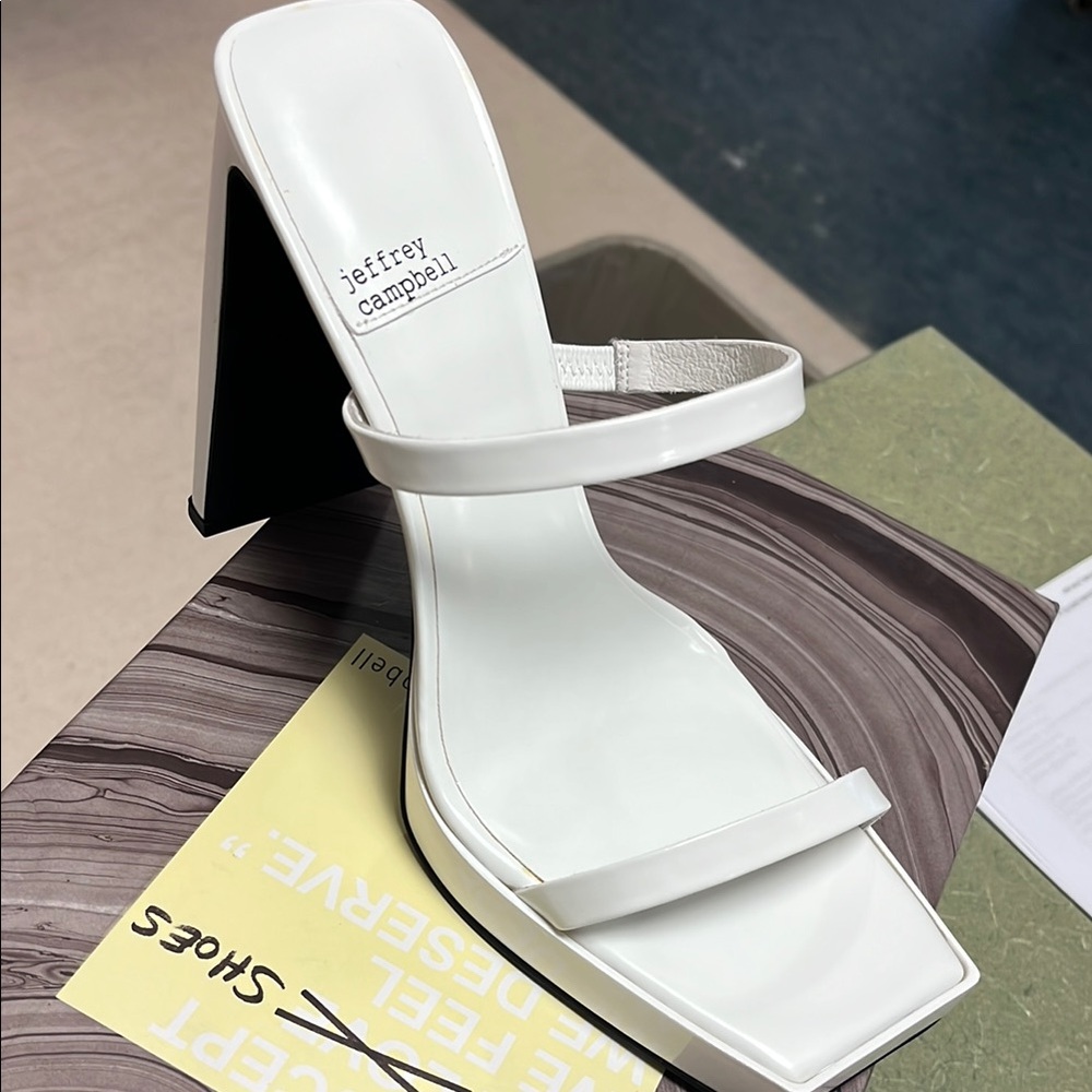 Jeffrey Campbell White Women's Heels